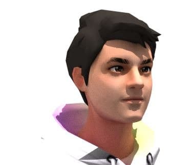 Avatar mirroring live webcam motion